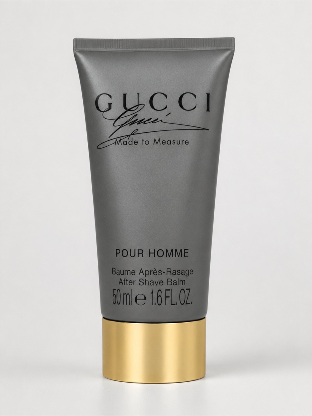 Gucci Pour Homme After Shave Balm - Gray with Gold Cap